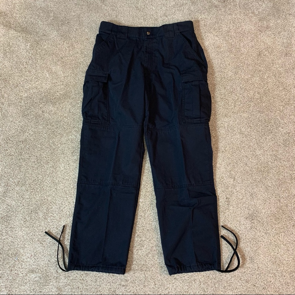 5.11 TACTICAL STRYKE Navy Blue COMBAT Utility CARGO Work MILITARY Police PANTS L